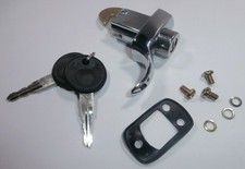 VW Camper Engine Lid Lock Type 2 1971 - 79 T2 Late Bay Chrome with 2 Keys