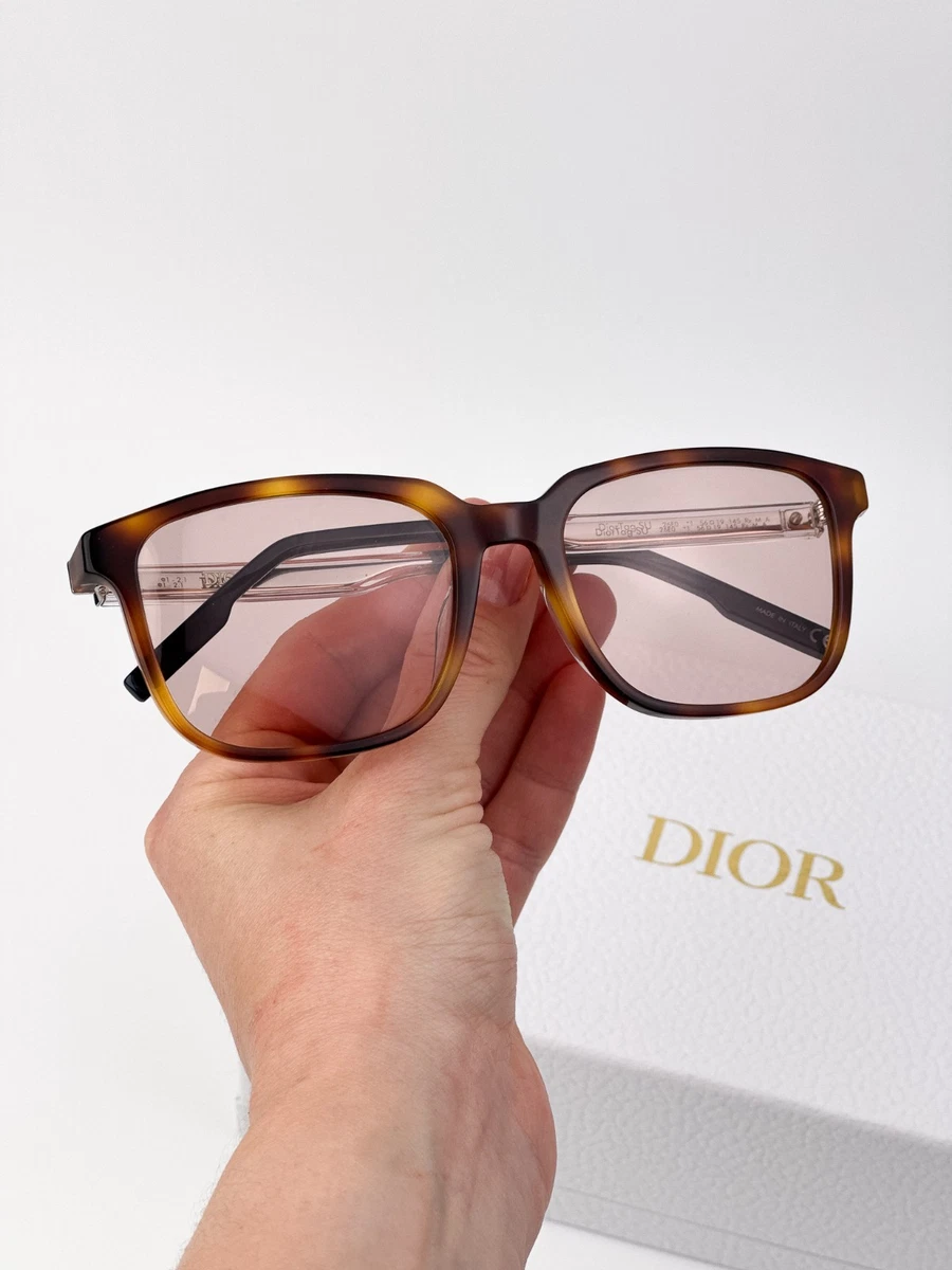 Dior Women Sunglasses Havana Pink Square DIORTAG SU 26E0 NEW AUTHENTIC Dior Pink Square Sunglasses for Women for sale | eBay main image 3