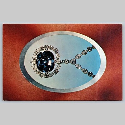Postcard The Hope Diamond Smithsonian Institution Washington DC