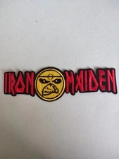 Iron Maiden Patch   Embroidered Heavy Metal Band Logo Iron-On Sew-On Badge