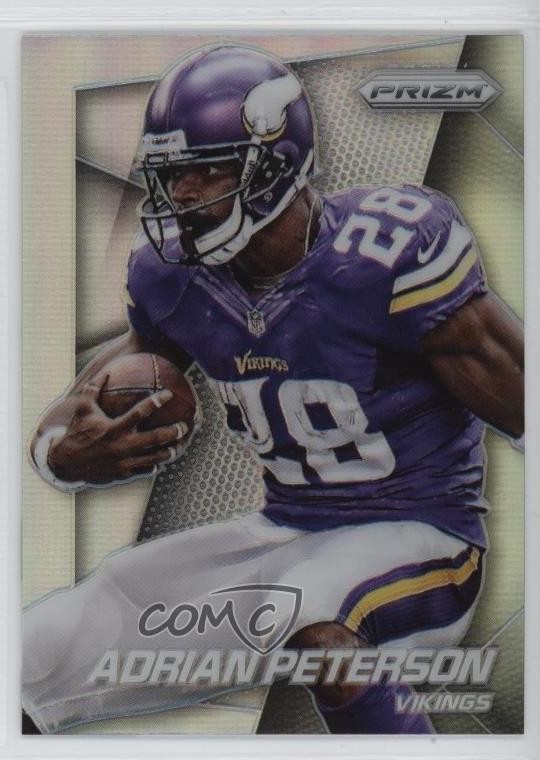 2014 Panini Prizm Silver Prizm Adrian Peterson #115 4hj