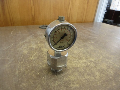 #ad Cat Pumps Pressure Gauge Range: 0 1500 PSI Used $50.00