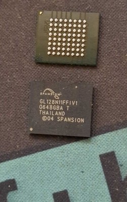 S29GL128N11FFIV10 = GL128N11FFIV1  || Spansion ||  128 Megabit Flash || 1pcs