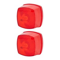 2 Lichtscheiben Schlussleuchte Ece-GeprüFt Hella FüR U.A. Scania