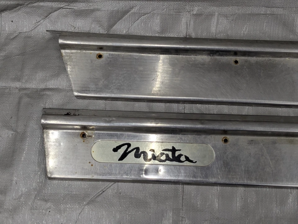 Оригинальный металлический хромированный подоконник левый правый для Mazda Miata 1990-1997 годов выпуска NA 90-97 92NAPZ - Изображение 2 из 4