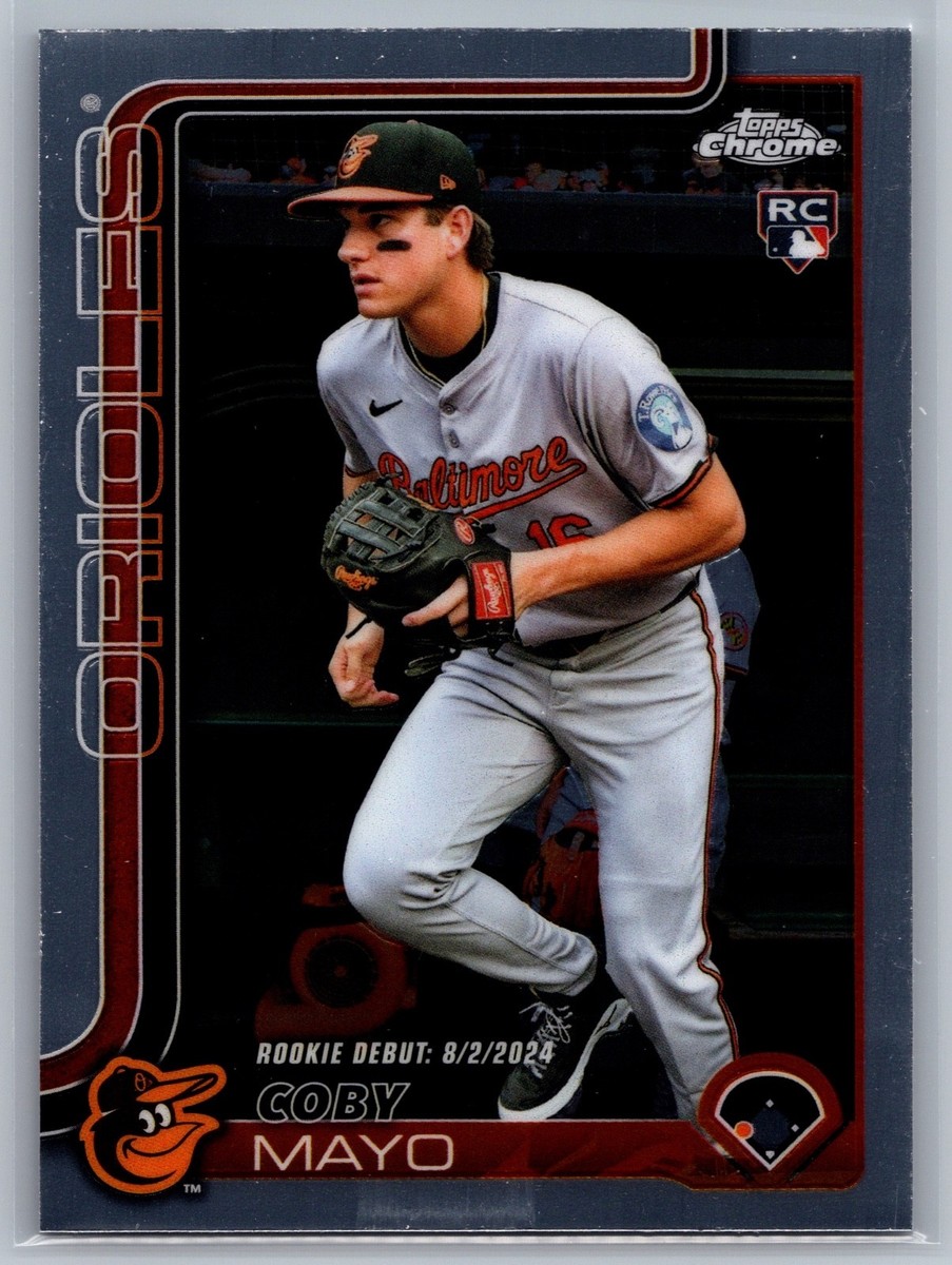 Coby Mayo ROOKIE 2025 Topps Chrome Update USC94 Baltimore | eBay