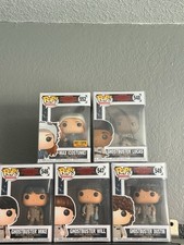 Image of Stranger Things Ghostbusters Dustin Lucas Mike Will + Michael Myers Max Funkos