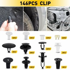 146pcs For Toyota Rav4 Fender Door Hood Bumper Trim Clip Retainer Fastener Eah 146pcs For Toyota Rav4 Fender Door Hood Bumper Trim Clip Retainer Fastener Eah