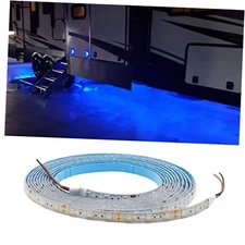 RV Underglow Led Light Kit, 12V 16.4FT RV Awning LED Light Strip, Blue