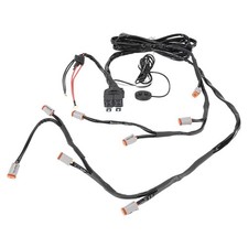 Touch Switch Wiring Harness For maXpeedingrods Crosshair 5inch LED Lights 1-to-8