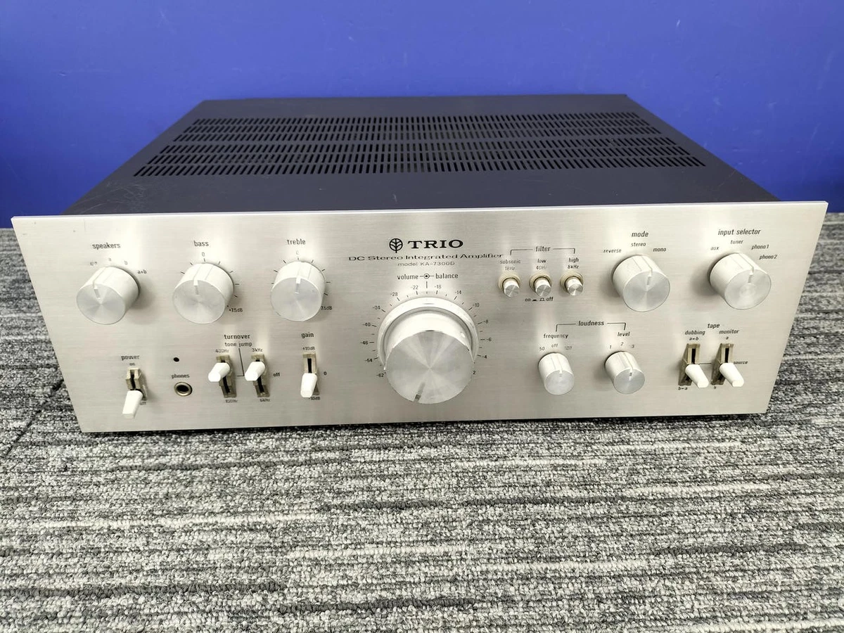 TRIO KA-7300D Integrated Amplifier 65W+65W – Maintained Vintage