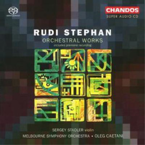 Альбом оркестровых произведений Руди Стефана (Caetani, Melbourne So, Sadler) (CD)