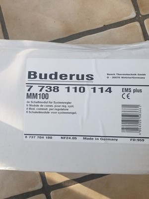 Buderus Modul MM100-C Heizkreismodul für Logamatic EMS Plus - 7738110114