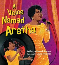 A Voice Named Aretha - Hardcover, by Russell-Brown Katheryn - Very Good