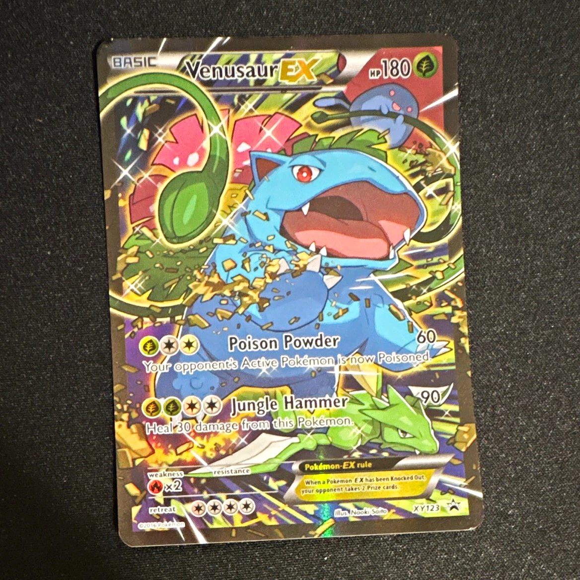 Pokémon Venusaur Pokémon TCG XY Individual Collectible Card Game