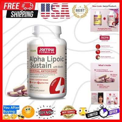 Alpha Lipoic Sustain with Biotin, 300 mg Alpha Lipoic Acid, Universal Antioxi...