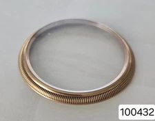 1.00MM MINERAL GLASS POCKET WATCH CRYSTAL FOR THIS KEYSTONE MAINLINER BEZEL ONLY