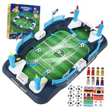 Soccer Board Game for Kids 3-12, Mini Foosball Toy for Boys Girls Upgraded