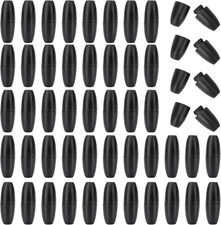 50 Sets Breakaway Clasps for Necklaces Safety Plastic Bead Connectors for Jewelr