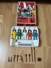 ULTRA RARE SET 3251 V1 PREMIERS FIRST Box PLAYMOBIL 1974 INDIANS VINTAGE