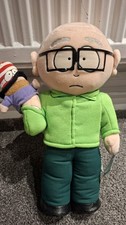 Vintage South Park Mr. Garrison & Mr. Hat Plush (2000) - Rare With Tags
