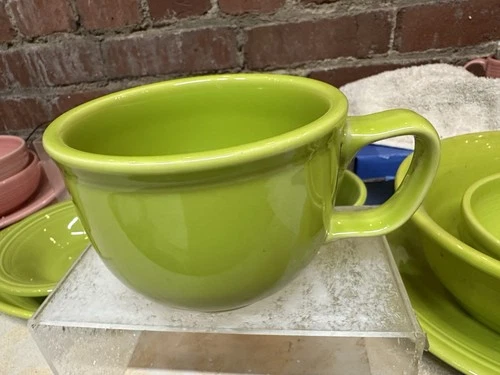 Fiesta JUMBO MUG - LEMONGRASS - retired item/color - first quality