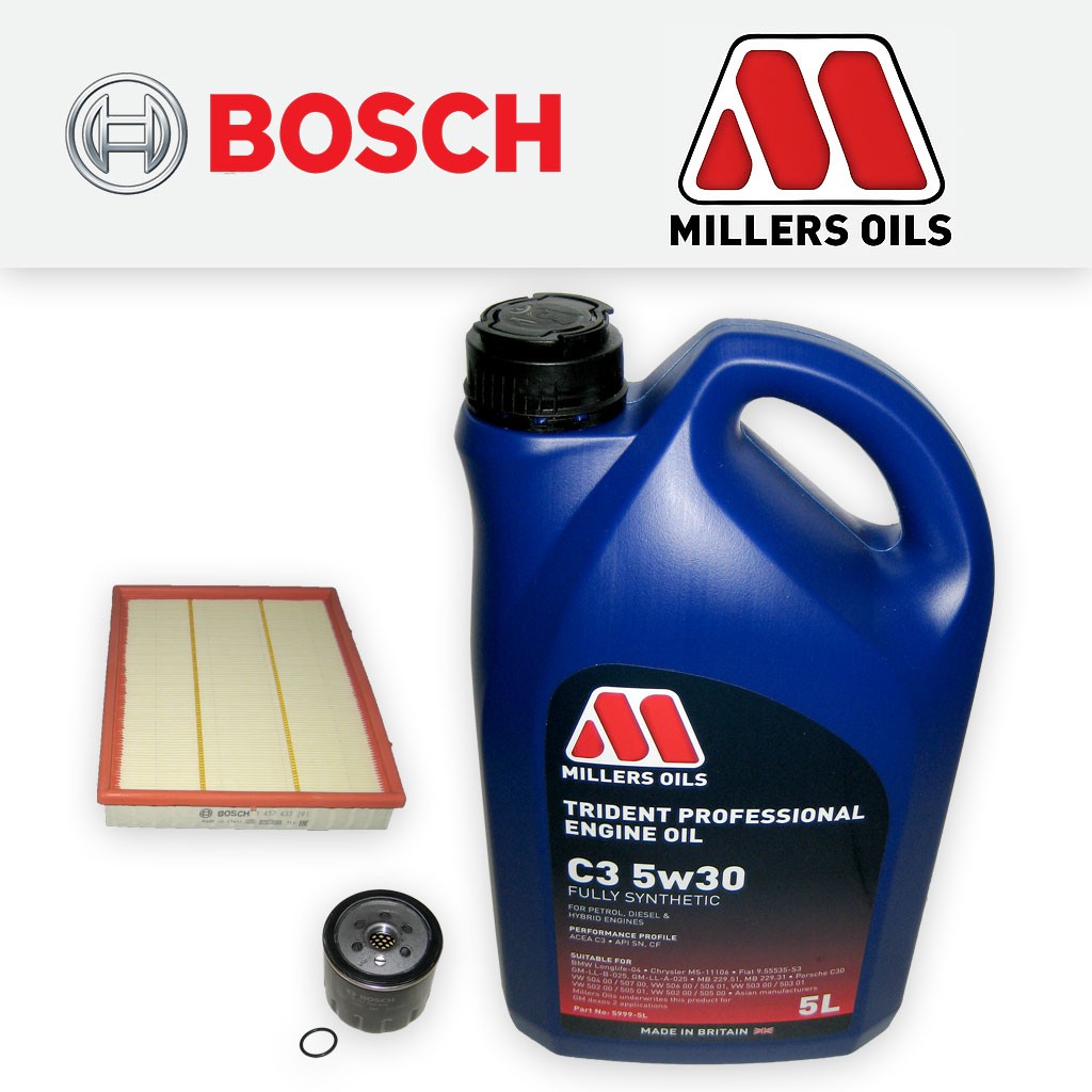 SERVICE KIT for VAUXHALL ASTRA H MK5 1.6 16V Z16XEP OIL AIR FILTERS +5L 5w30 OIL