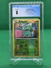 Pokemon Dark Explorers Reverse Holo Bulbasaur 1/108 CGC NM/Mint 8