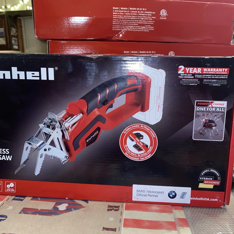 Einhell 18v 6in. Herramienta de sierra de podar árboles inalámbrica solo nueva en caja Foto 2 de 4