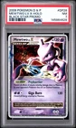 2008 Pokemon Diamond and Pearl Black Star Promo Holo Mewtwo Lv X #DP28 PSA 7