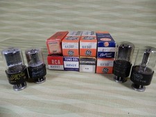 Lot of 12 6X5GT Vacuum Tubes - Untested and AS IS