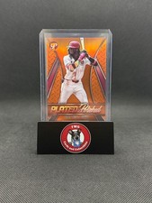 2025 Topps Pristine Elly De La Cruz Plated & Polished Orange Refractor /25