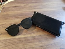 Gentle Monster Sunglasses East Moon 01 Black Frame Black Lens with Case