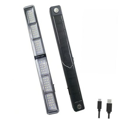 Solar Magnetic Work Light Bar 3000LM 4000mAh, Rechargeable LED Underhood L1