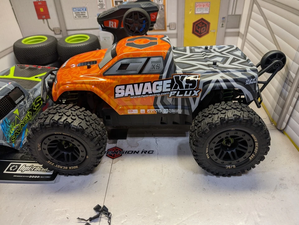 HPI Racing 1/12 Savage XS Flux Vaughn Gitten Jr. Edition with Extras - Image 2 of 4