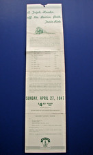 RARE 4/27 Triple Header LOCOMOTIVE TRAIN Excursion Flyer Railway Boston to Maine