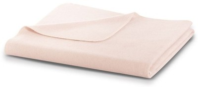 Wohndecke Pearl rose, mit Overlock-Sticheinfassung, Größe 150x200 cm