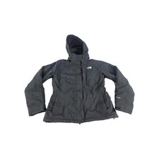 The North Face HyVent hooded jacket Size M Womens 2 in 1 Black Coat
