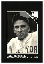 1991 Conlon Collection #253 Carl Hubbell New York Giants NM-MT