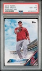 2016 Topps Pointing Bat SSP #1 Mike Trout - PSA 8 - Pop 6