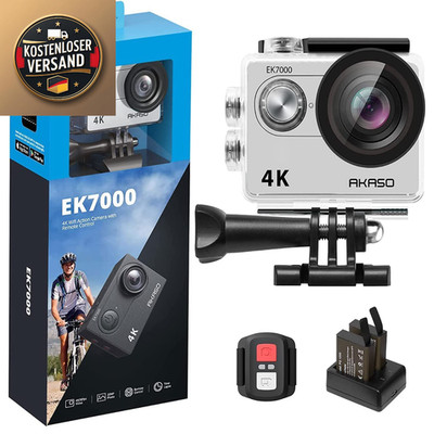 AKASO EK7000 4K Actionkamera 170 Breitwinkel WiFi