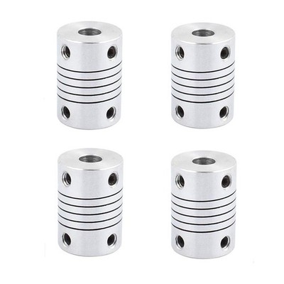Xnrtop 5 mm to 6 mm Shaft Coupling 25 mm Length 19mm Diameter Stepper Motor C...