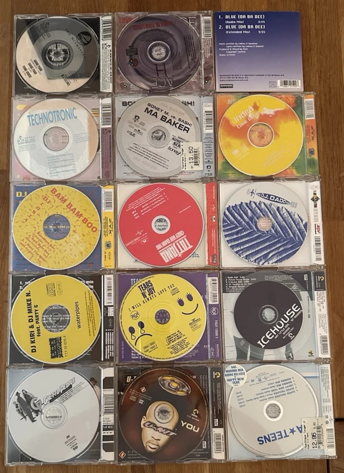 Konvolut / Convolute 15 Maxi CDs Dance/Euro House/Clubsounds - 15 pieces - Bild 2 von 2