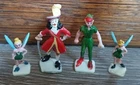 Vtg Marx Disneykins Peter Pan - Set of 3 + Extra Tinkerbell