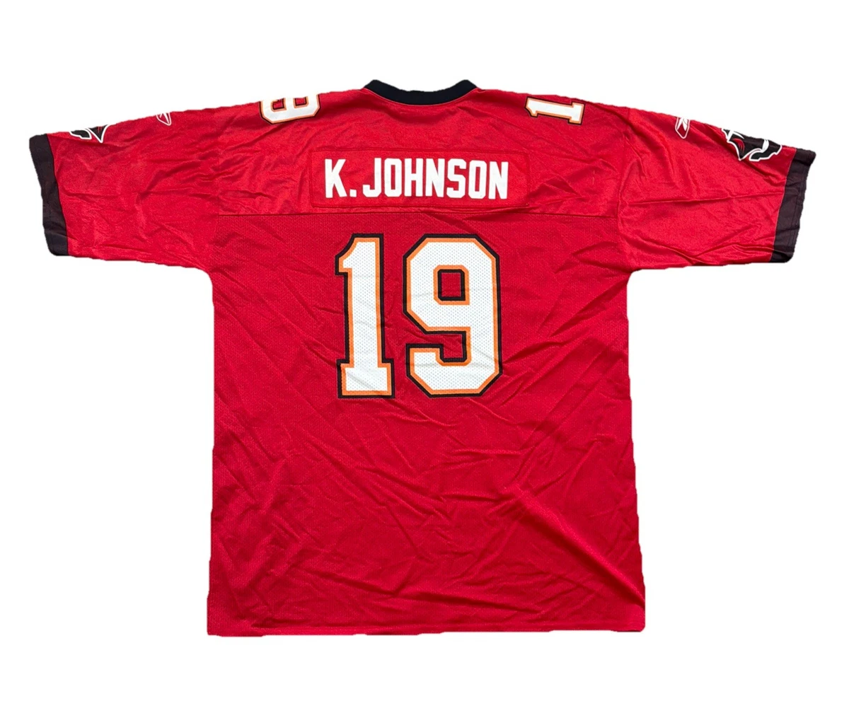 Reebok NFL Buccaneers K.JOHNSON ゲームシャツ Keyshawn Johnson Tampa Bay Buccaneers NFL Jerseys for sale | eBay