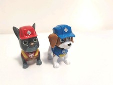 Lot Of 2 Paw Patrol RUBBLE  CREW Construction Family Gift Pack Wheeler Ty42