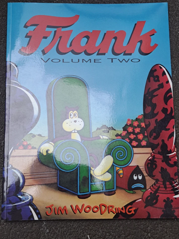Frank By Jim Woodring Vol. 1 and 2 Fantagraphics 1994 RARE High Grade - Image 3 of 4