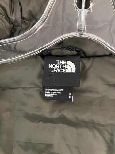 The North Face Mens S Thermoball Eco Hoodie Jacket Army Olive Green Puffer Coat - Picture 5 of 14