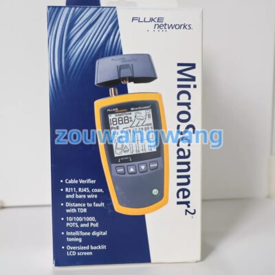 Fluke Networks MS2-100 Microscanner2 Cable Verifier #Z