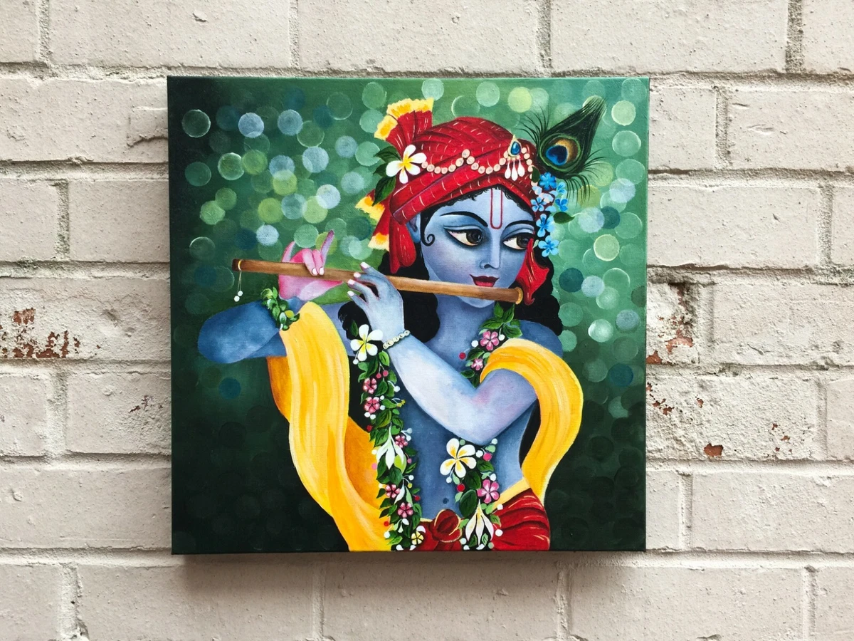 Krishna painting images deals